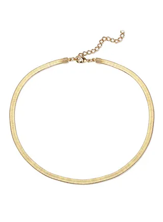 Snake Chain Choker Necklace 