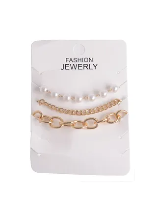 3 Set of Bracelets 