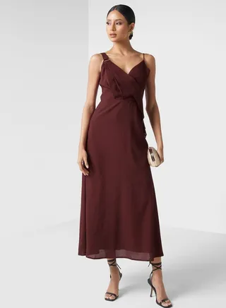 Drapped Style A-Libe Dress 