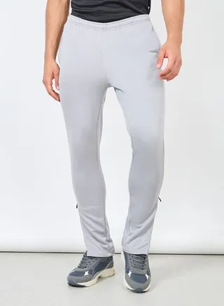Zip Closure Hem Active Tapered Pants