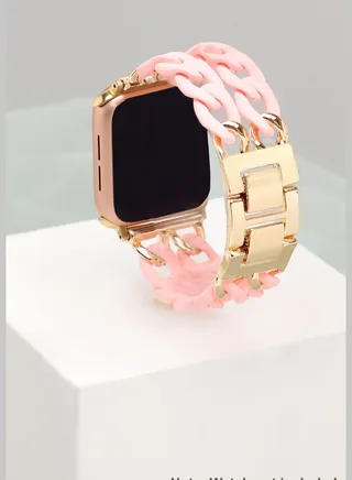 Solid Acrylic Apple Watch Strap For Women | 38mm/40mm/41mm