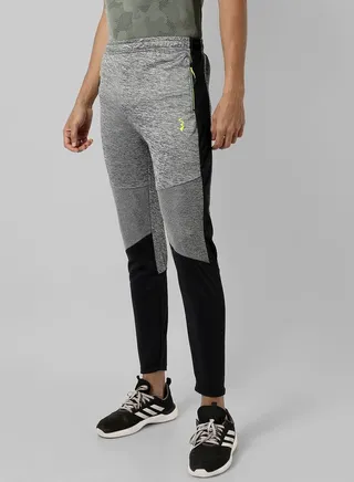Colorblock Heathered Track Pants