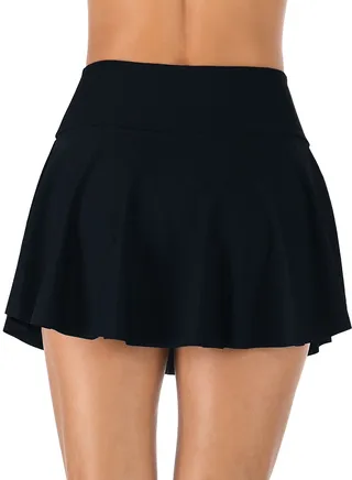 New Swimsuit Swimsuit Women Swimsuit Plain Color Simple Swimsuit Swimsuit Skirt 