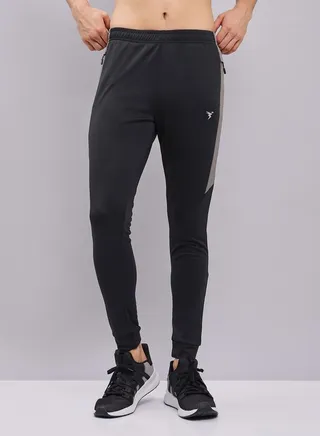 Contrast Panel Quick Dry Track Pants