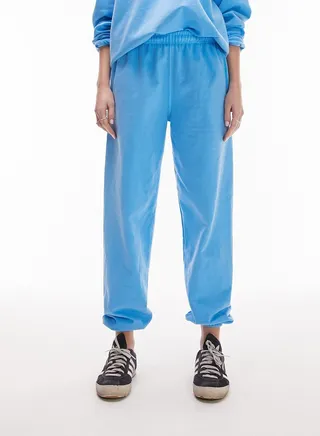 High Waist Cuffed Sweatpants 