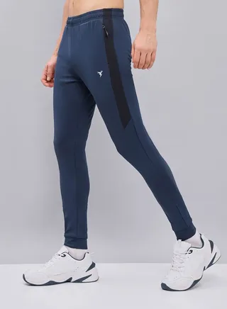 Contrast Panel Quick Dry Track Pants