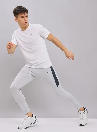 Contrast Panel Quick Dry Track Pants