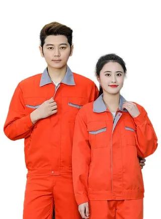 Cotton overalls suit wear-resistant thickened overalls workshop labor protection overalls 