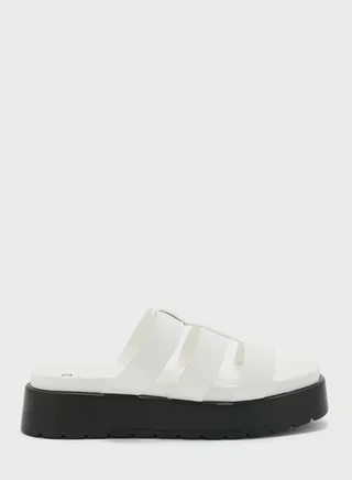 Strappy Wedge Sandals