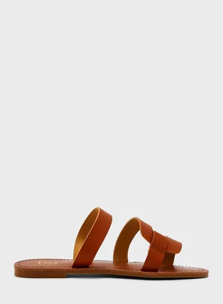 Multi Strap Flat Sandals