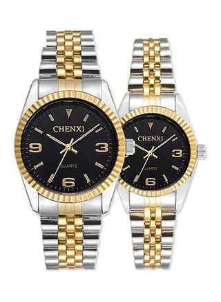 unisex Water Resistant Analog Couples Watch CX-004C-QL 