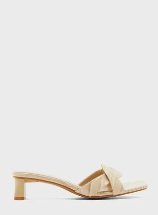 Square Toe Croc Sandal 