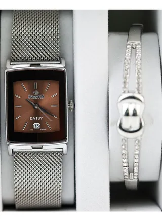 Sveston Womens Stainless Steel Set Watch SV 18044 