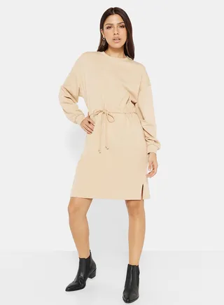 Basic Mini Sweat Dress 
