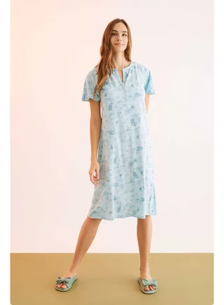 Printed nightgown 