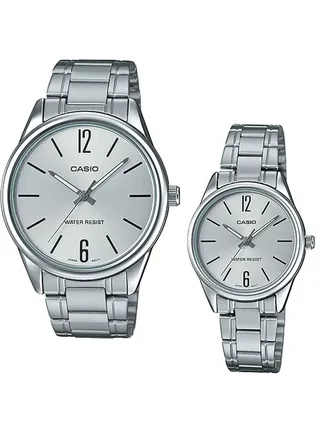 Casio Couple Watch Set For Men & Women MTP/LTP-V005D-7BUDF 