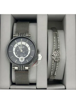Sveston Womens Stainless Steel Set Watch SV 18405 