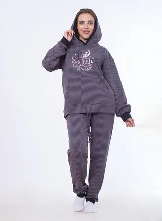 Distinctive winter pajama 8049 