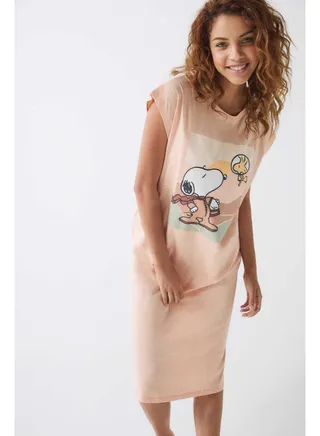 Snoopy midi nightgown 