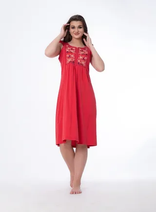 Viscose summer nightgown 