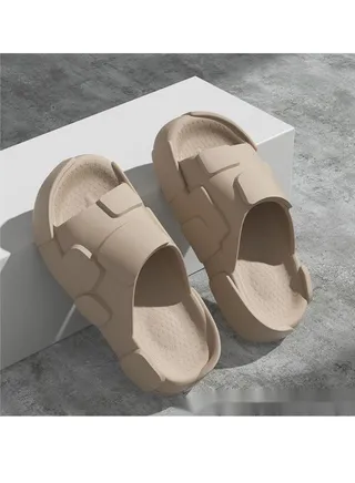 New Fashion Square Thick Sole Casual Non-Slip Slippers 
