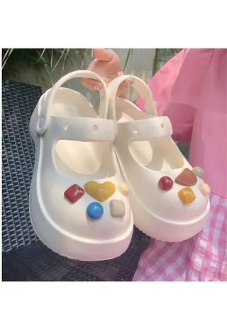 Lovely Thick Soled Deodorant Non-Slip Slippers 