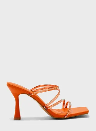 Strappy Jewelled Sandals 