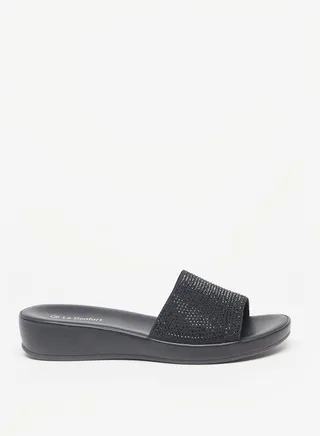 Women's Embellished Slip-On Sandals
