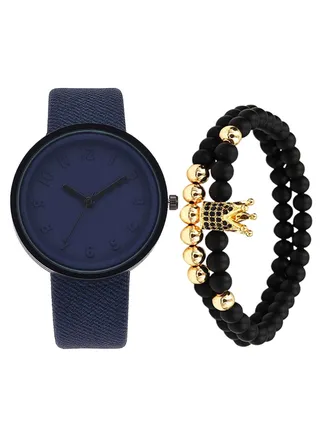 women 3-Piece Analog Watch And Bracelet Set 186 