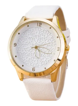 women Floral Design Analog Watch 3410 