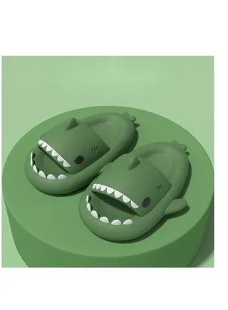 Shark Family Slippers Cartoon Slippers At Home 