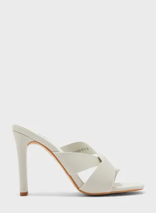 Twisted Front Mule Sandal