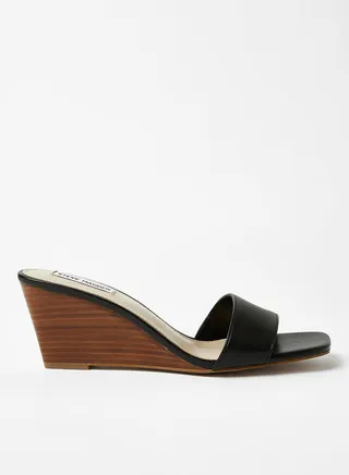 Redah Wedge Heel Sandals Black 