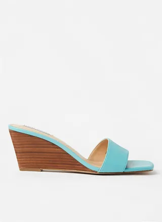 Redah Wedge Sandals Blue 