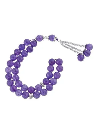 Masbaha Unisex Agate Gemstone Prayer Beads 