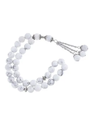 Chalk Magnesite Prayer Beads 