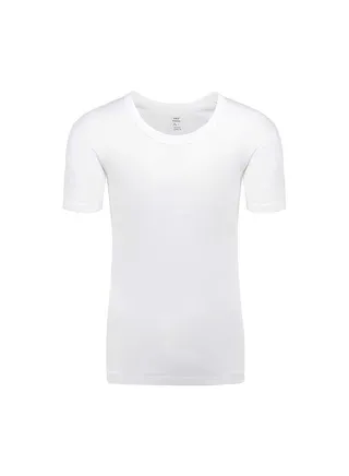 LUX Premium Men's Round Neck T-Shirt – [Pack of 3] White, Super Combed Pure Cotton T-Shirt for Men, Comfortable Fit, Breathable Fabric, Machine Washable, Close-To-Body Fit, Lightweight 