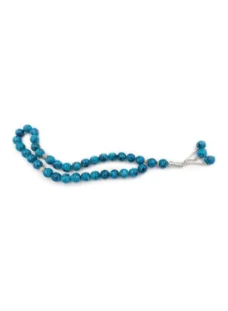 Natural Turquoise Stone Beads Tasbeeh 