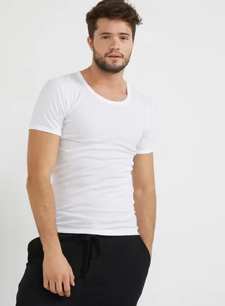 Round Neck Inner T-Shirt White 