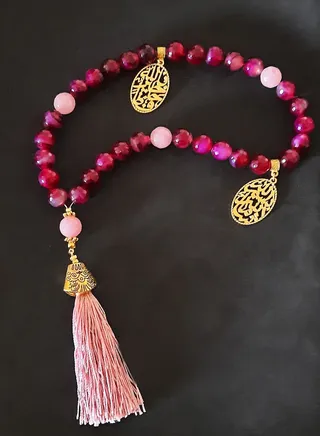 Rosary agate 33 grains 2 delay 