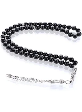 Black Rosary For Men 