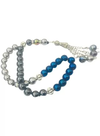 Elegant - Natural Hematite 33 Beads Rosary 