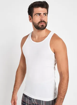 2 Pack Modern Undershirt White 