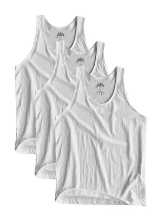 Men's RIBBED VEST -PACK OF 3 