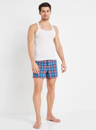 3-Piece Ultimate Scoop Neck Undershirt Set Assorted Color/Print 