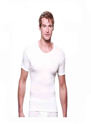 Lux Premium Round Neck Short Sleeve T-Shirt - 3 Piece Pack - White 