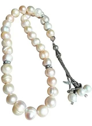 Pink Rosary - 33 beads 