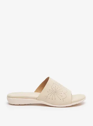 Multi Strap Low Heel Sandals 
