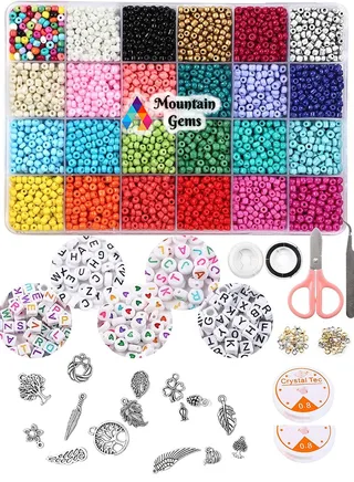 Craft Beads Assorted Kit  for DIY 