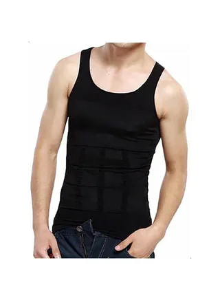 Sleeveless Slimming Undershirt Black 